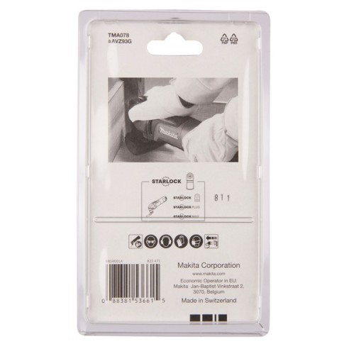 Piastra al velcro Starlock TMA078 94mm Makita