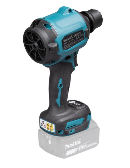 Soffiatore a pistola DAS180Z Makita 18V, Brushless (corpo macchina)