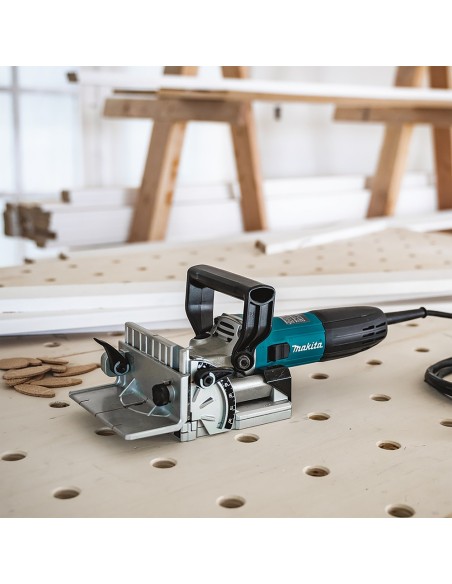 Fresatrice lamellare PJ7000J Makita 700W, lama: Ø100x22mm