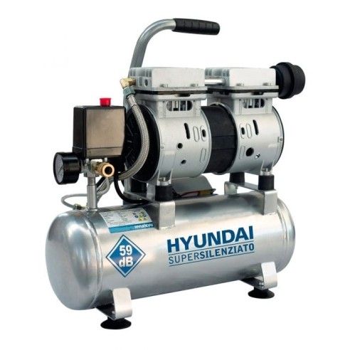 Compressore 6L oil free 65712 Hyundai, 8 bar, 160L/m