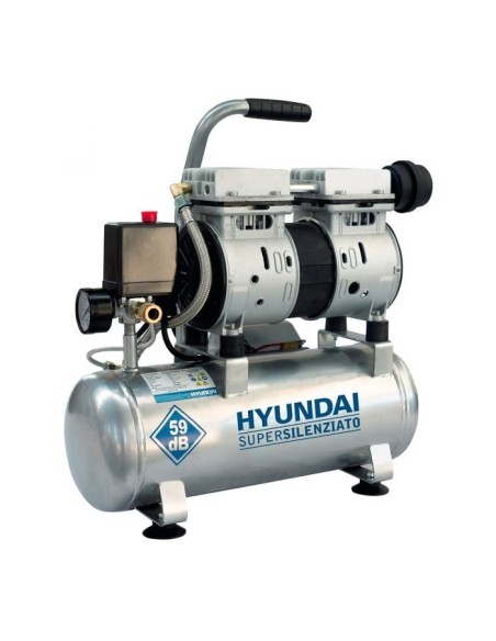 Compressore 6L oil free 65712 Hyundai, 8 bar, 160L/m