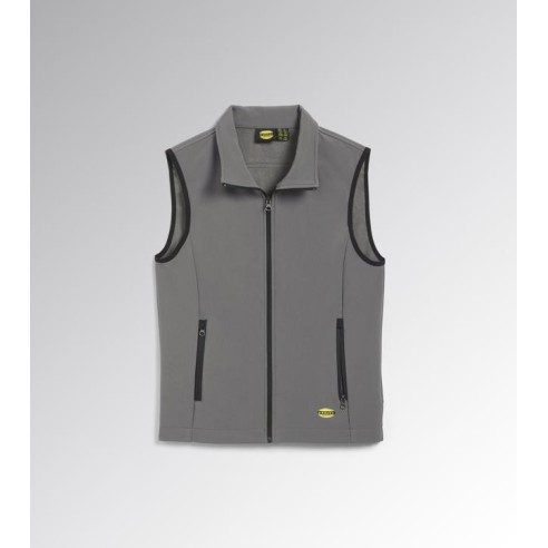 Gilet shell vest level Diadora Utility grigio