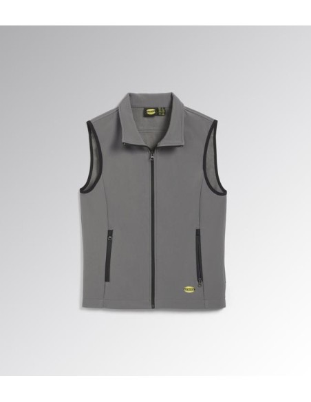 Gilet shell vest level Diadora Utility grigio