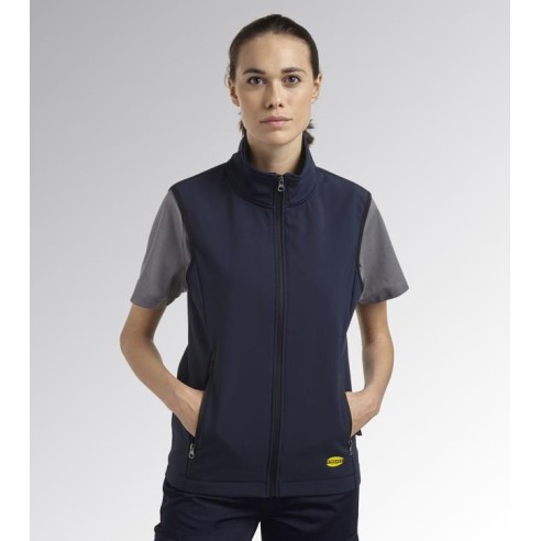 Gilet shell vest level Diadora Utility blu