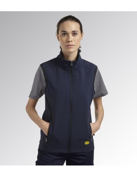 Gilet shell vest level Diadora Utility blu