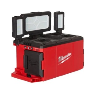 M18 POALC-0 Faro M18™ PACKOUT™ e caricabatterie Batteria/Corrente Milwaukee