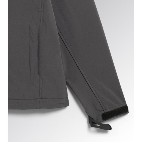 Giacca softshell sail grigio Diadora Utility