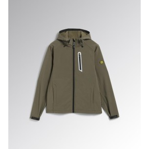 Giacca softshell sail verde militare Diadora Utility