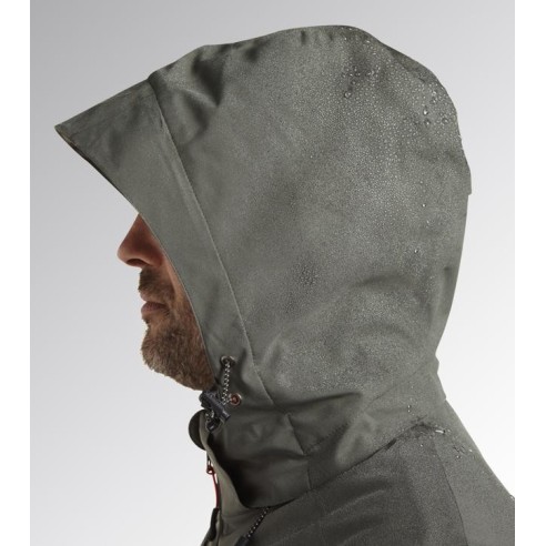 Giacca padded cross Diadora Utility verde timo