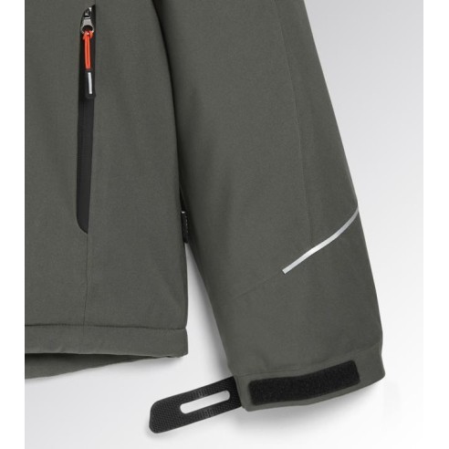 Giacca padded cross Diadora Utility verde timo