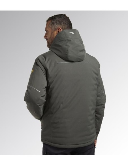 Giacca padded cross Diadora Utility verde timo
