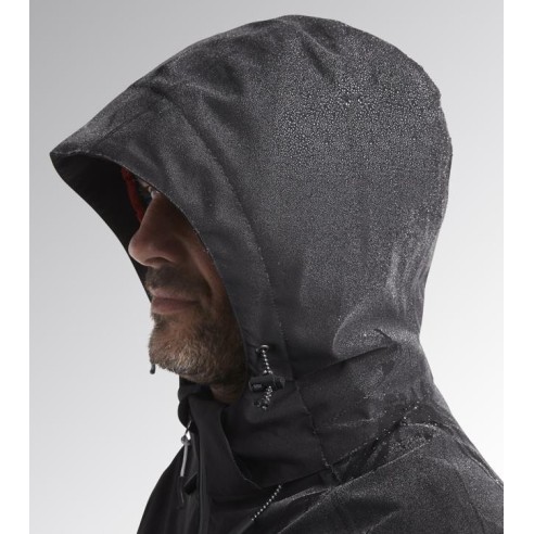 Giacca padded cross Diadora Utility nero