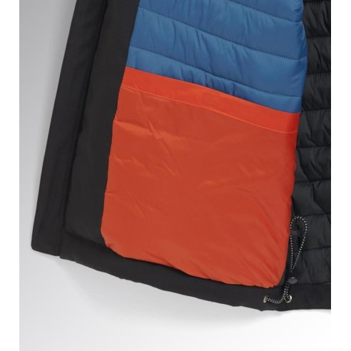 Giacca padded cross Diadora Utility nero