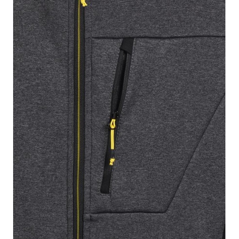 Pile polar fleece techno Diadora Utility grigio