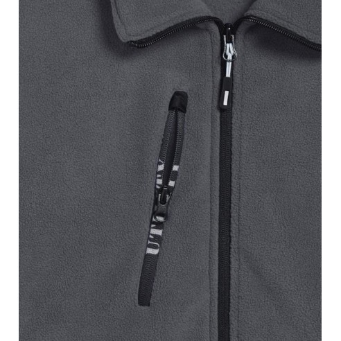 Pile full zip sweat fz Diadora Utility grigio