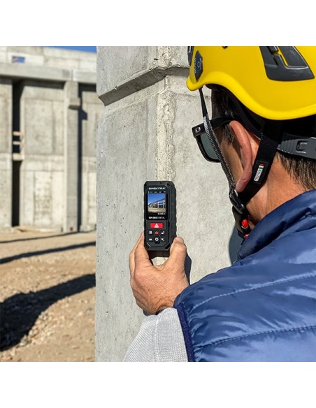 Misuratore laser digitale QM 150 Spektra, raggio rosso, portata 150m