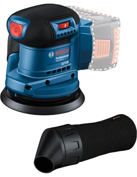 Levigatrice eccentrica Gex 185-LI Bosch