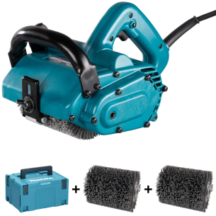 Levigatrice a rullo 9741J Makita 860W, 3.500g/min. (completa di 2 rulli nylon 120 grana 80)