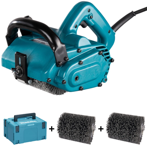 Levigatrice a rullo 9741J Makita 860W, 3.500g/min. (completa di 2 rulli nylon 120 grana 80)