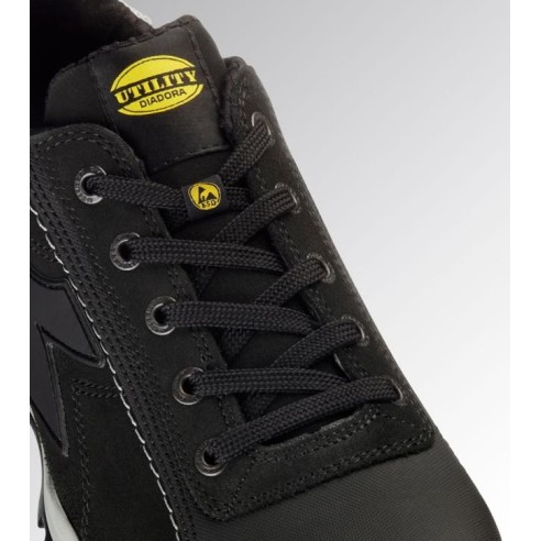 Scarpa bassa glove net S3 Diadora Utility nero