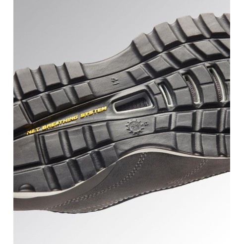 Scarpa bassa glove net S3 Diadora Utility grigio/arancio