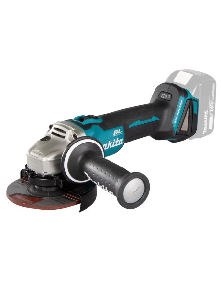 Smerigliatrice angolare DGA504Z Makita 18V, d. 125mm (senza batterie, senza valigetta)