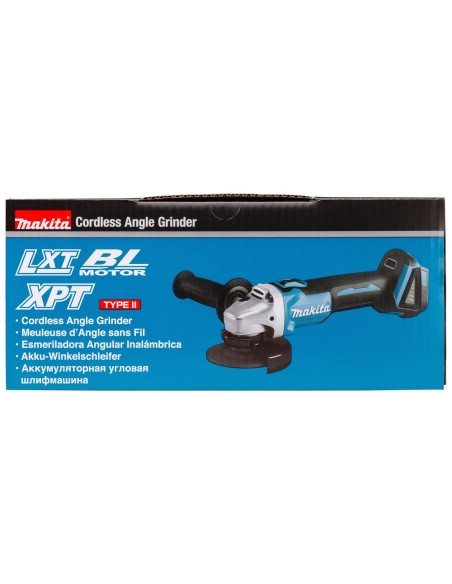 Smerigliatrice angolare DGA504Z Makita 18V, d. 125mm (senza batterie, senza valigetta)