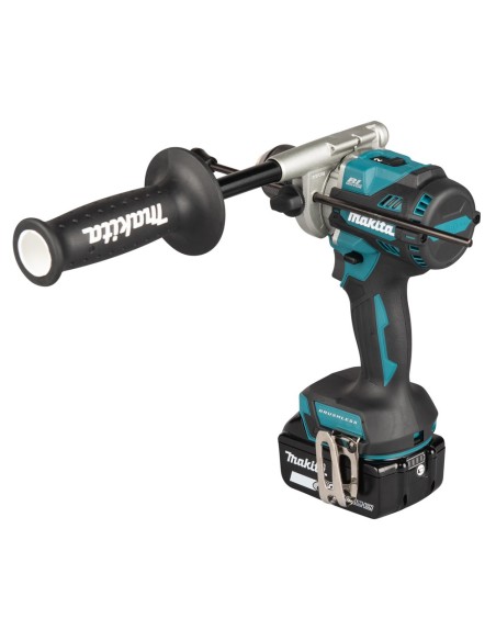 Trapano avvitatore con percussione DHP492RTJ Makita, 141Nm, Brushless (completo di 2 batterie 18V 5.0Ah)