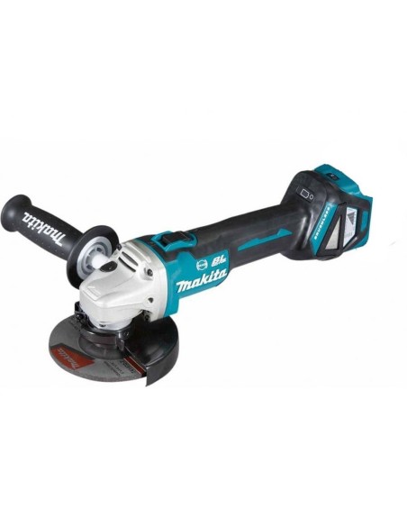 Combo kit Makita: DHP486 avvitatore a percussione 130Nm + DGA513 smerigliatrice angolare + 3 batterie (18V 5.0Ah) + caricabatter