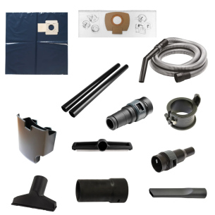 Aspiratore umido/secco classe L VC3011L Makita 1.000W - 26L (polveri) / 23L (liquidi) con set acc. 2