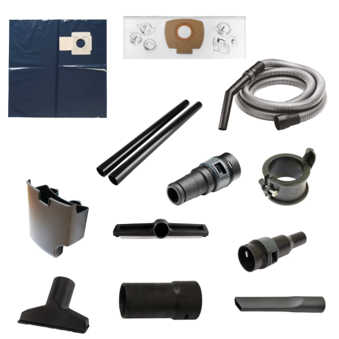 Aspiratore umido/secco classe L VC3011L Makita 1.000W - 26L (polveri) / 23L (liquidi) con set acc.