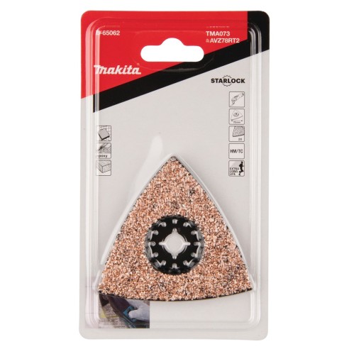 Lama abrasiva 78mm TMA73 Makita (legno, piastrelle, resina)