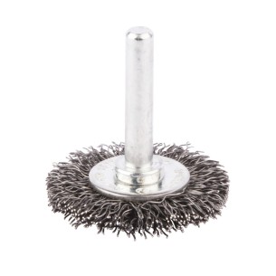 Spazzola filo d'acciaio d.38mm - Att.d. 6mm 1/4"   Makita   Acc.