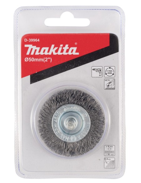 Spazzola a disco Makita 50mm  Makita D-39964