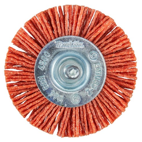 Spazzola a disco 63mm x 6mm  Makita   Acc.