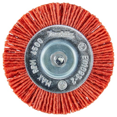 Spazzola a Tazza d.75mm  Gr.80 - Att. 6mm  Makita    Acc.