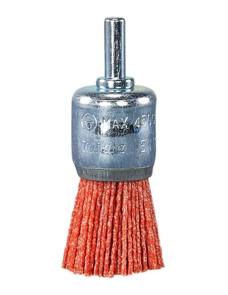 Spazzola a pennello d.24mm  Gr.80 - Att. d.6mm  Makita   Acc.