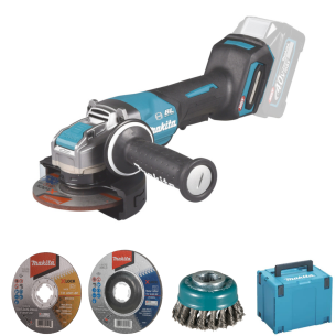 Smerigliatrice angolare GA047GZ01 Makita 40V, d. 125mm, 8.500 g/min -Corpo macchina