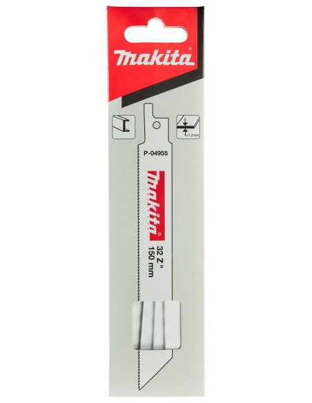 Lama per metallo 150x0,9mm - 32TPI Makita (5 pz.)