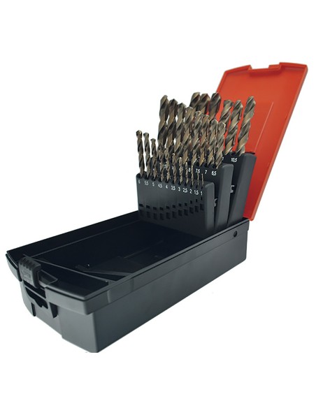 Set punte HSS-Co 5% per metallo 25 Pz.  Makita  P-73726