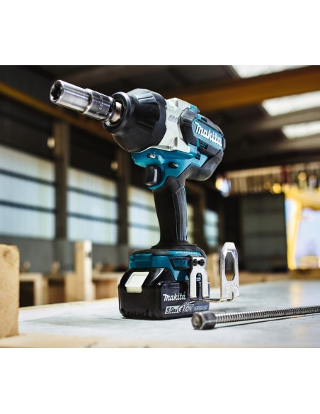 Avvitatore ad impulsi DTW10002ZJ Makita 18V, 1.000Nm, att. 1/2" (corpo macchina, con valigetta)